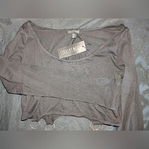 Dolls Kill Current Mood Crop Top